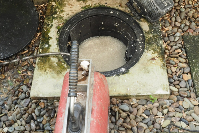 Limpeza de caixa de